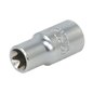 Tubulara: 1/4" E-TORX, lungime 25 mm - TOPTUL BAED0808