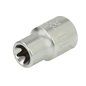 Tubulara: 3/8" E-TORX, lungime 28 mm - TOPTUL BAED1211