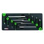 Set de Scule, 8 buc., dimensiune cartus: 434x176 mm - TOPTUL GAAT0814