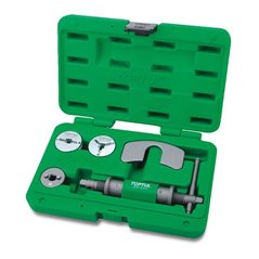 TOPTUL Set retragere piston frana, filet dreapta si stanga, adaptoare cu 2 si 3 pini