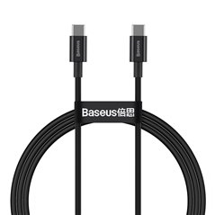 Cablu de Date Type-C la Type-C 100W, 1m - Baseus Superior Series (CATYS-B01) - Black