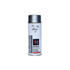 Vopsea Spray Argintiu Pentru Etriere Frane (Ral 9006) 400Ml Brilliante