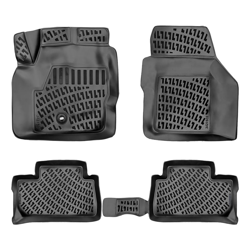 Set Covorase Auto Cauciuc Umbrella Pentru Land Rover Freelander Ii (L359) 2006-2014