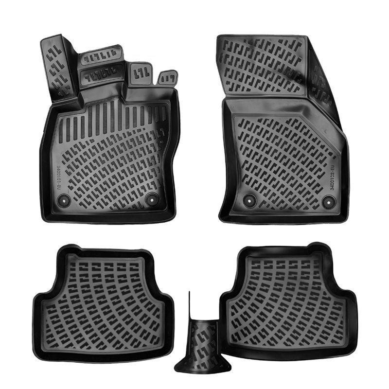 Set Covorase Auto Cauciuc Umbrella Pentru Skoda Karoq 2017-