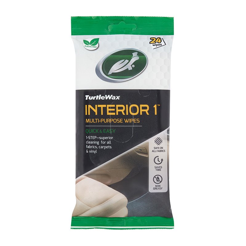 Servetele Umede Auto Pentru Interior 25 Buc Turtle Wax