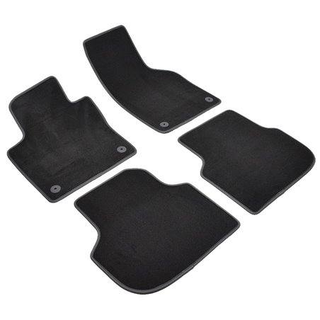 Set Covorase Auto Mocheta Umbrella Pentru Volkswagen Jetta Iv(2003-)- Sisteme Fixare Ovale