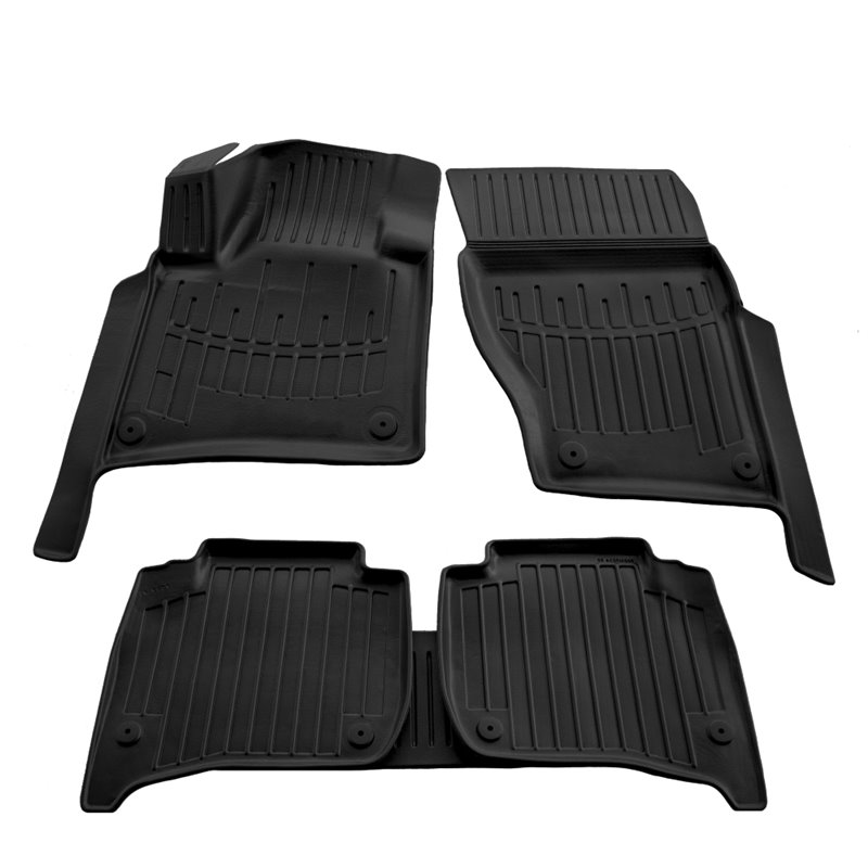 Set Covorase Auto Cauciuc Umbrella Pentru Volkswagen Touareg Ii (7P) (2010-2018)