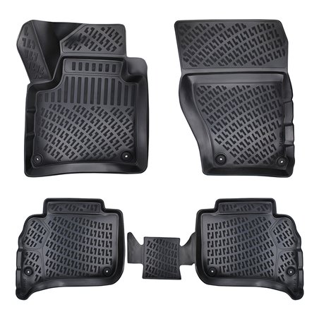 Set Covorase Auto Cauciuc Umbrella Pentru Volkswagen Touareg Iii 2018-