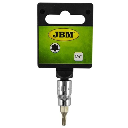 Tubulara 1/4' Cu Bit Torx T9 Jbm