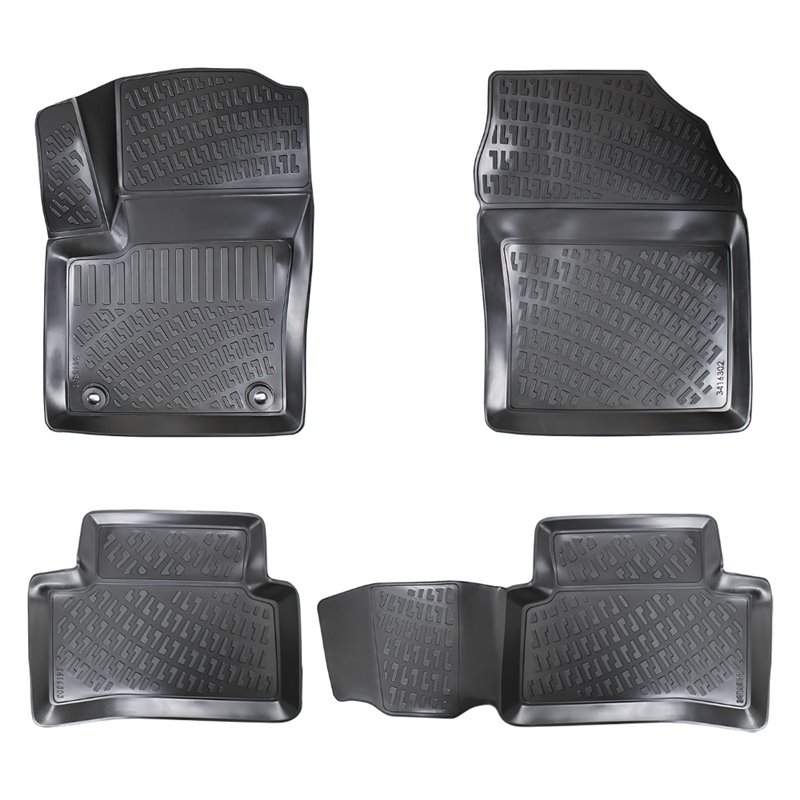 Set Covorase Auto Cauciuc Umbrella Pentru Toyota C-Hr 2Wd / 4Wd 2016-