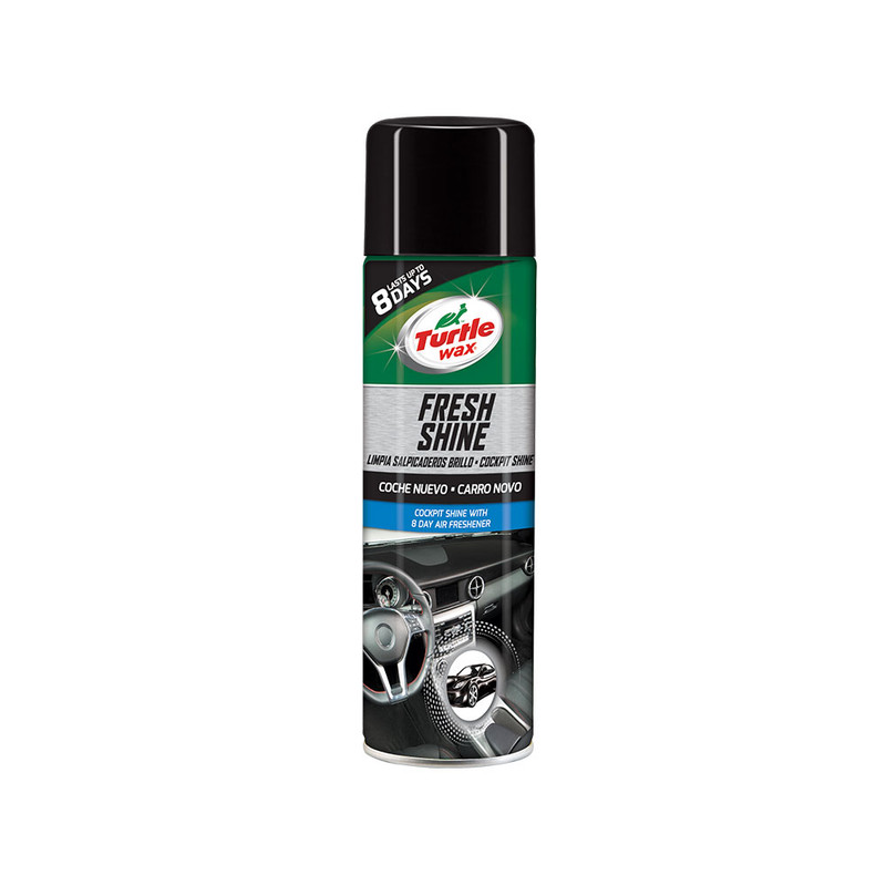 Spray Silicon Bord New Car Fresh Shine 500Ml Turtle Wax