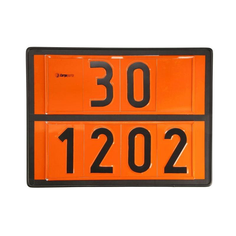 Placa ADR CARGOPARTS CARGO-T063