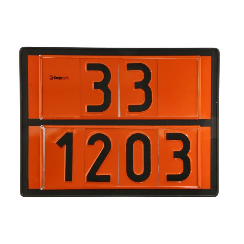 Placa ADR CARGOPARTS CARGO-T064